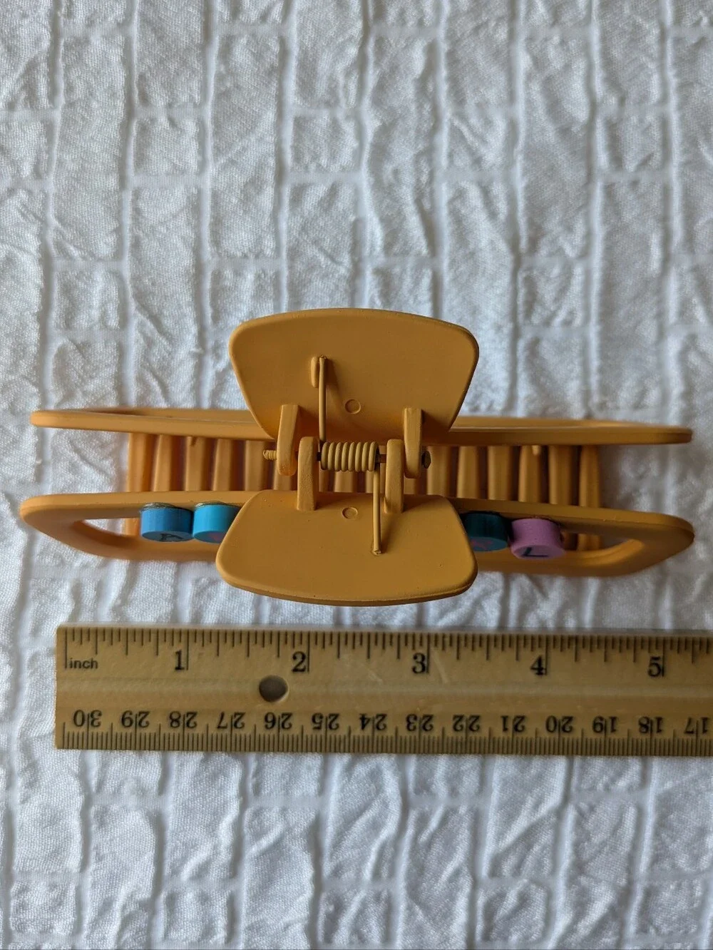 Art Girl Hair Clip Claw Style Handcrafted | NWT